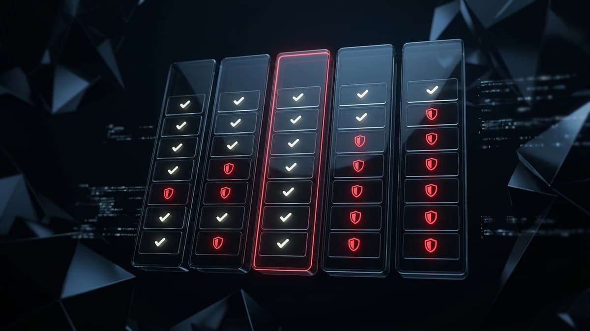 Side-by-side course platform piracy comparison chart — video download protection, platform piracy enforcement, and creator enforcement burden across Udemy, Teachable, Kajabi, Thinkific, and Skool